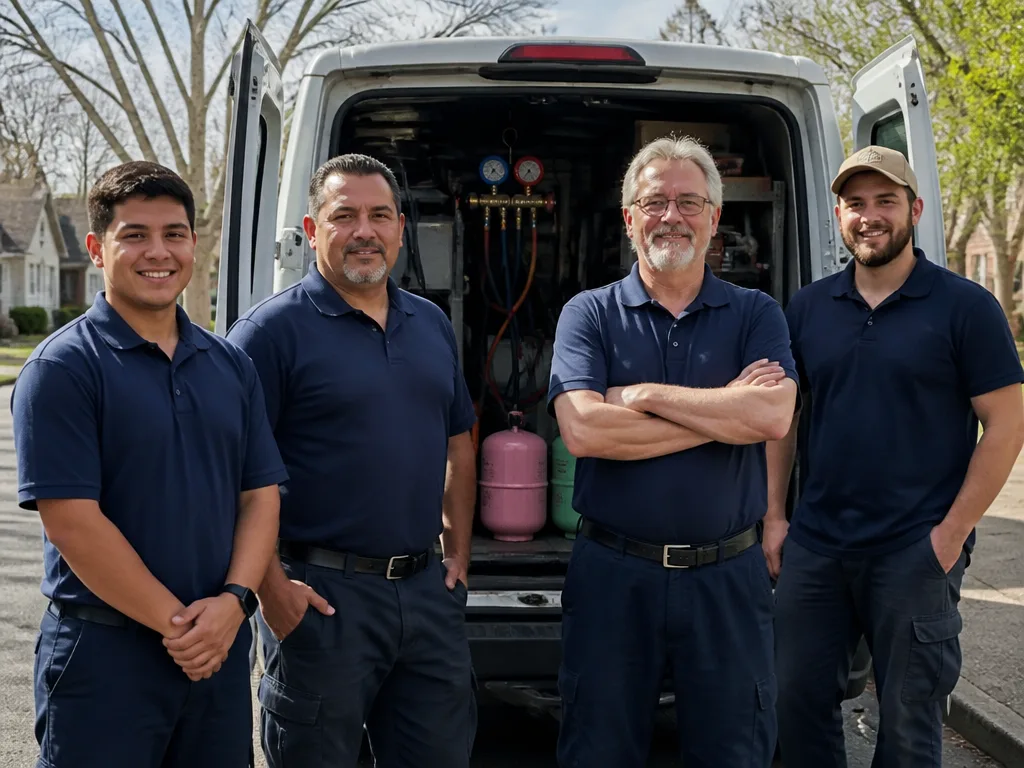 North Carolina HVAC Co team
